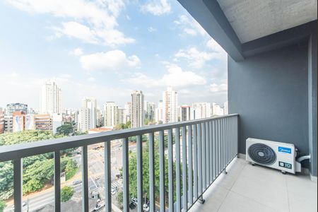 Studio para alugar com 25m², 1 quarto e sem vagaVaranda