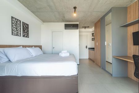 Studio para alugar com 25m², 1 quarto e sem vagaQuarto
