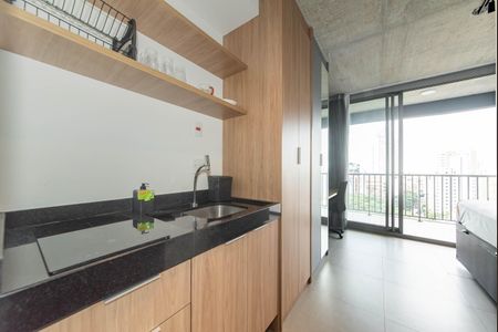 Studio para alugar com 25m², 1 quarto e sem vagaCozinha