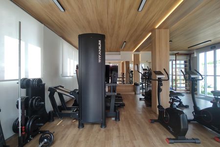 Apartamento à venda com 49m², 2 quartos e 1 vaga Apartamento à venda com 49m², 2 quartos e 1 vagaÁrea comum - Academia