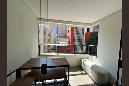varanda de apartamento à venda com 2 quartos, 63m² em Santo Antônio, Belo Horizonte