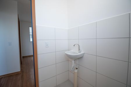 Apartamento à venda com 45m², 2 quartos e 1 vagaBanheiro