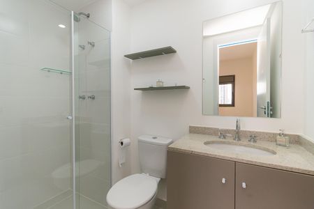 Apartamento à venda com 30m², 1 quarto e sem vaga Apartamento à venda com 30m², 1 quarto e sem vagaBanheiro da Suíte
