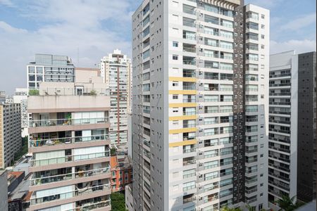 Vista da Sala de apartamento para alugar com 3 quartos, 132m² em Consolação, São Paulo
