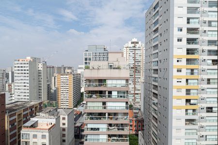 Vista da Sala de apartamento para alugar com 3 quartos, 132m² em Consolação, São Paulo