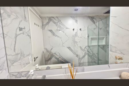 Banheiro de apartamento para alugar com 1 quarto, 34m² em Jardim Marajoara, São Paulo
