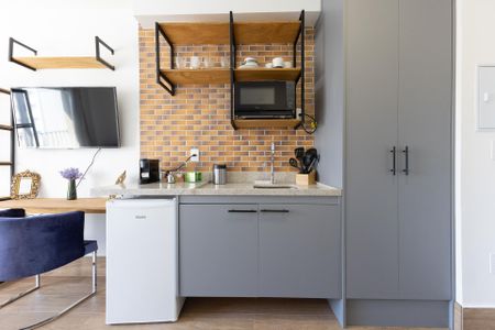 Apartamento à venda com 24m², 1 quarto e sem vagaCozinha