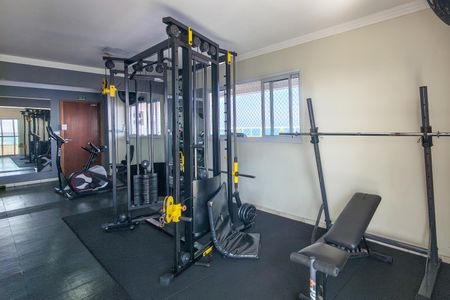 Apartamento para alugar com 116m², 3 quartos e 2 vagas Apartamento para alugar com 116m², 3 quartos e 2 vagasAcademia
