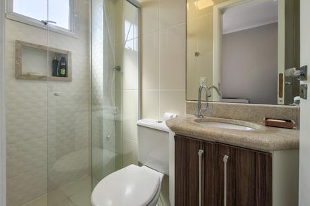 Apartamento para alugar com 116m², 3 quartos e 2 vagas Apartamento para alugar com 116m², 3 quartos e 2 vagasBanheiro da Suíte 1