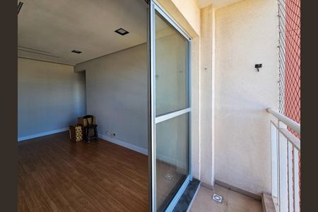Varanda da Sala de apartamento à venda com 2 quartos, 50m² em Vila Homero Thon, Santo André
