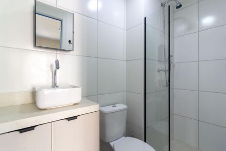 Apartamento para alugar com 37m², 2 quartos e sem vaga Apartamento para alugar com 37m², 2 quartos e sem vagaBanheiro