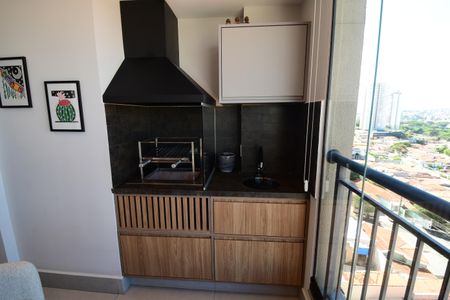 Varanda gourmet de apartamento à venda com 2 quartos, 68m² em Taquaral, Campinas