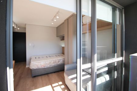 Studio para alugar com 25m², 1 quarto e sem vagaVaranda