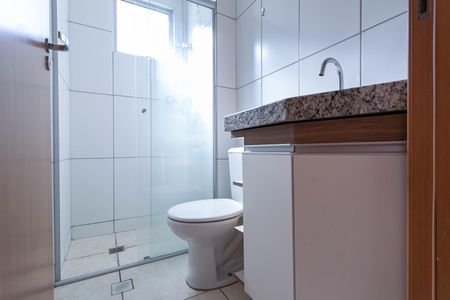 Apartamento à venda com 50m², 2 quartos e 1 vaga Apartamento à venda com 50m², 2 quartos e 1 vagaBanheiro social