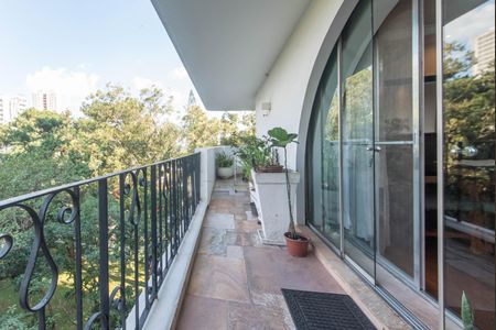 Varanda de apartamento à venda com 4 quartos, 208m² em Santo Amaro, São Paulo