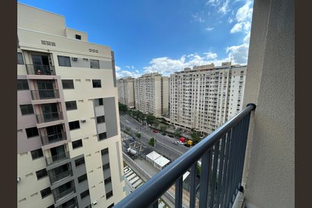 Varanda da sala de apartamento à venda com 2 quartos, 36m² em Cachambi, Rio de Janeiro