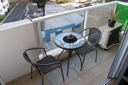 Apartamento para alugar com 46m², 1 quarto e 1 vagaVaranda