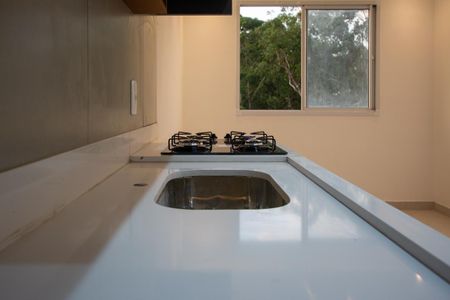 COZINHA  de apartamento para alugar com 2 quartos, 33m² em Jardim Celeste, São Paulo