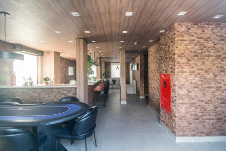 Apartamento para alugar com 45m², 2 quartos e 1 vagaÁrea comum - Salão de festas