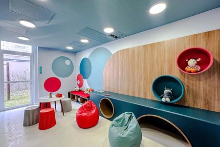 Studio para alugar com 29m², 1 quarto e sem vagaBrinquedoteca