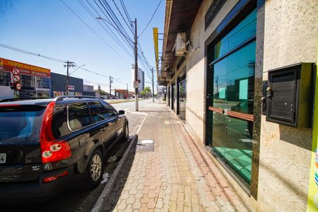 Fachada de kitnet/studio para alugar com 1 quarto, 44m² em Vila Caiçara, Praia Grande