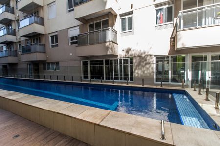 Studio para alugar com 52m², 1 quarto e 1 vagaPiscina