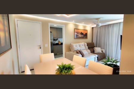 Sala de apartamento à venda com 3 quartos, 80m² em Recreio dos Bandeirantes, Rio de Janeiro