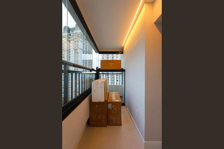 Varanda da Sala de apartamento para alugar com 2 quartos, 41m² em Cidade Jardim, São Paulo