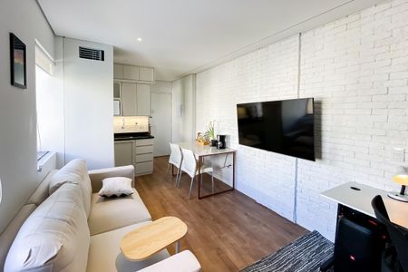 Apartamento à venda com 28m², 1 quarto e 1 vaga Apartamento à venda com 28m², 1 quarto e 1 vagaSala