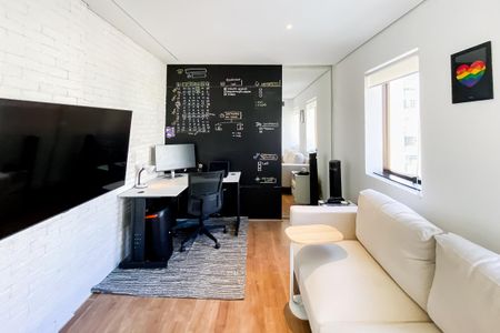 Apartamento à venda com 28m², 1 quarto e 1 vaga Apartamento à venda com 28m², 1 quarto e 1 vagaSala