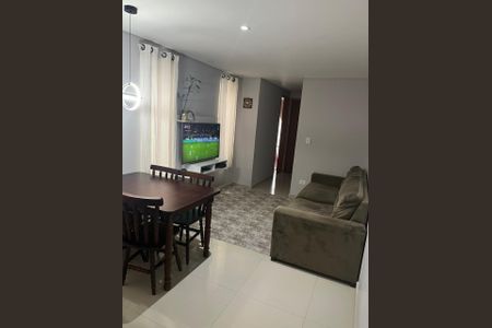 Sala de apartamento à venda com 2 quartos, 56m² em Vila Lucinda, Santo André