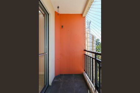 Varanda da Sala de apartamento para alugar com 2 quartos, 48m² em Jardim Ampliacao, São Paulo