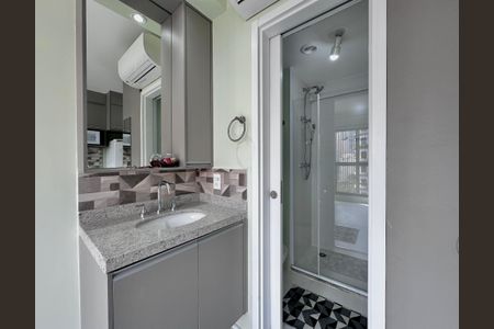 Apartamento para alugar com 19m², 1 quarto e sem vagaBanheiro 