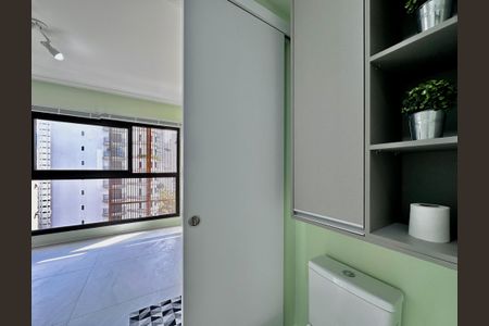 Apartamento para alugar com 19m², 1 quarto e sem vagaBanheiro 