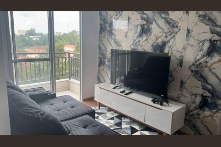 Sala de apartamento para alugar com 2 quartos, 56m² em Jardim Recanto Suave, Cotia