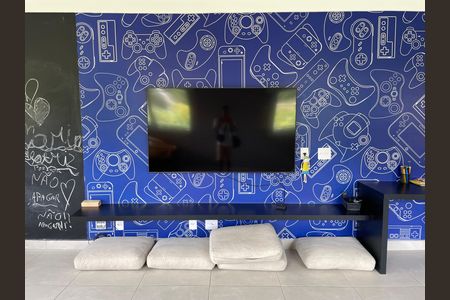 Apartamento para alugar com 56m², 2 quartos e 1 vaga Apartamento para alugar com 56m², 2 quartos e 1 vagaÁrea comum - Sala de Jogos