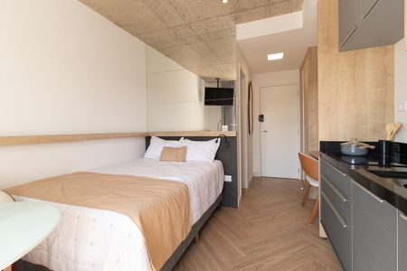 Studio para alugar com 24m², 1 quarto e sem vaga Studio para alugar com 24m², 1 quarto e sem vagaStudio