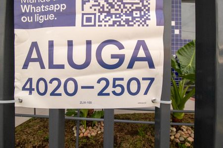 Studio para alugar com 24m², 1 quarto e sem vaga Studio para alugar com 24m², 1 quarto e sem vagaPlaca