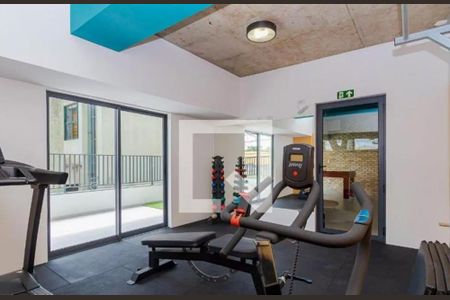 Studio para alugar com 24m², 1 quarto e sem vaga Studio para alugar com 24m², 1 quarto e sem vagaÁrea comum - Academia