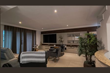 Sala de casa de condomínio à venda com 4 quartos, 300m² em Vargem Pequena, Rio de Janeiro