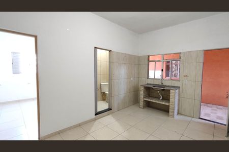 Sala / Cozinha de casa para alugar com 1 quarto, 40m² em Lageado, Ferraz de Vasconcelos
