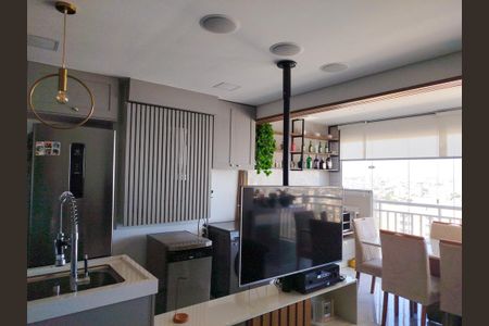 Apartamento à venda com 58m², 2 quartos e 1 vagaCozinha americana