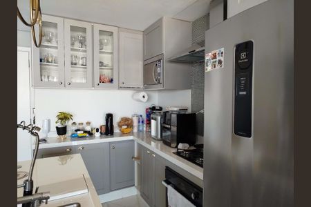 Apartamento à venda com 58m², 2 quartos e 1 vagaCozinha americana