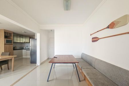 Sala de apartamento para alugar com 3 quartos, 180m² em Jardim Vitoria, Guarujá