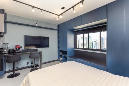 Studio de kitnet/studio para alugar com 1 quarto, 24m² em Vila Olímpia, São Paulo