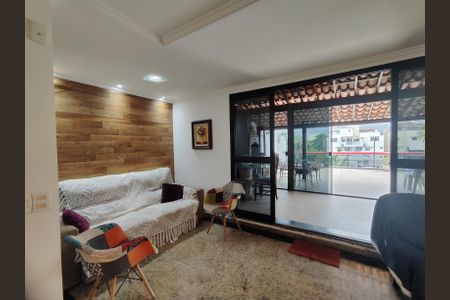Sala de apartamento para alugar com 3 quartos, 214m² em Recreio dos Bandeirantes, Rio de Janeiro