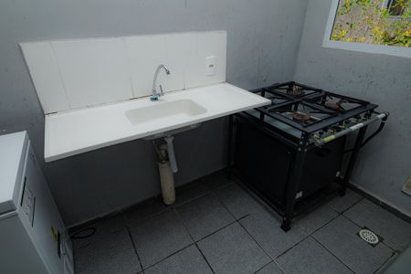 Apartamento para alugar com 42m², 2 quartos e 1 vaga Apartamento para alugar com 42m², 2 quartos e 1 vagaCozinha - Salao de festas