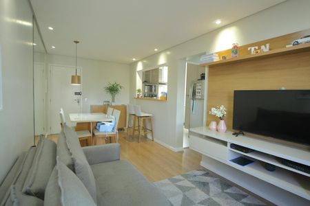 Sala de apartamento à venda com 2 quartos, 60m² em Independência, São Bernardo do Campo