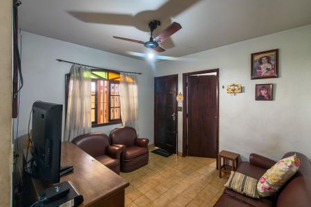 Sala de casa para alugar com 3 quartos, 110m² em Vila Assuncao, Praia Grande