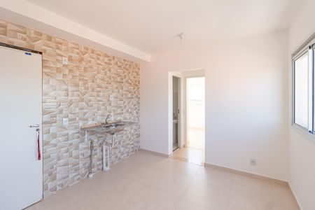 Apartamento para alugar com 35m², 2 quartos e 1 vagaSala e cozinha